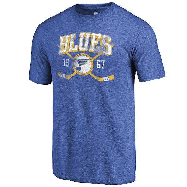 St. Louis Blues Fanatics Branded Royal Vintage Collection Line Shift Tri Blend T-Shirt,We sell and wholesale St. Louis Blues Fanatics Branded Royal Vintage Collection Line Shift Tri Blend T-Shirt on line form chian!